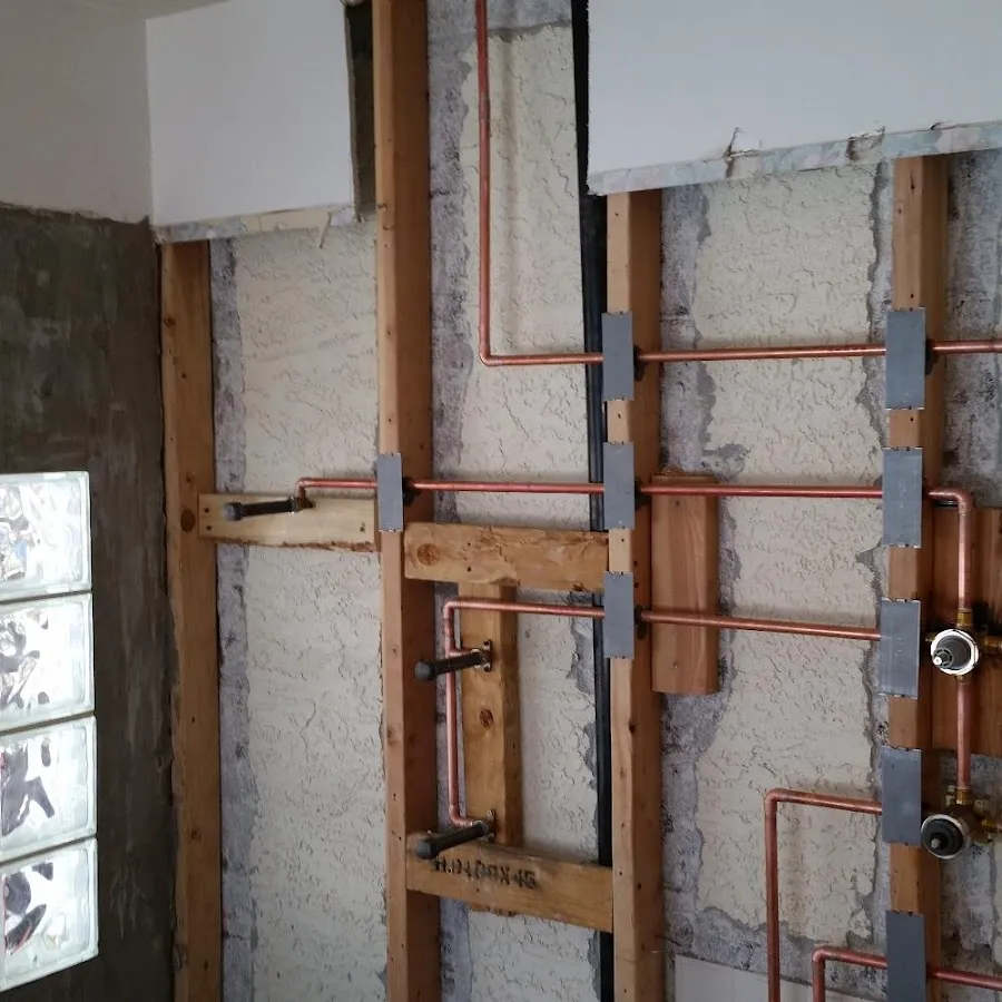 Copper pipe installation for Burst Pipe Repair in Crofton